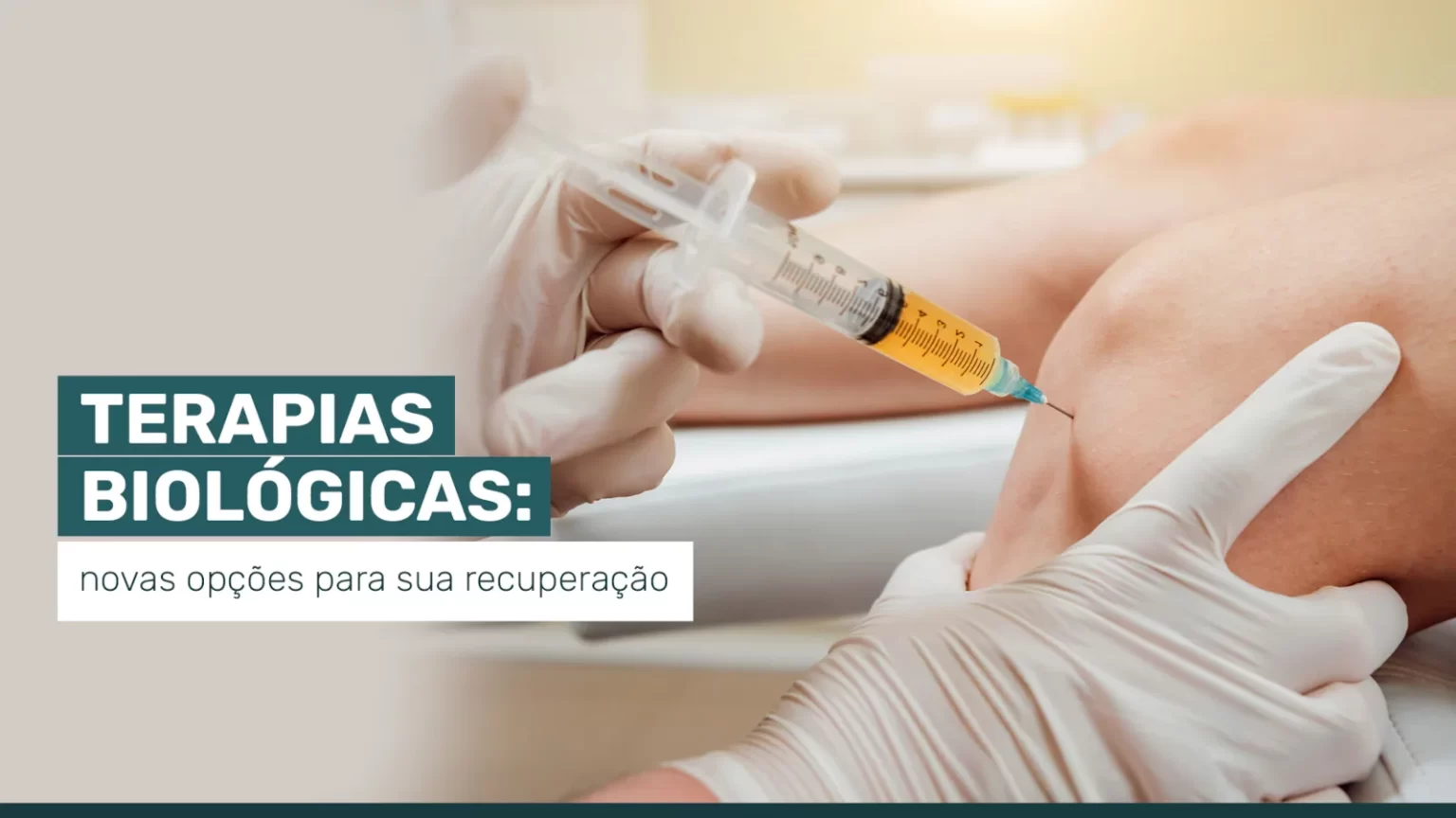 Terapias biológicas: novas opções para sua recuperação